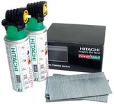 Hitachi Second Fix 40 mm Galvanized 16 Gauge Straight Finish Brad Nail Pack