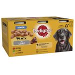 Pedigree - Wet Dog Food - for Senior Dogs - Mixed Selection in Loaf - 6 x 400 g