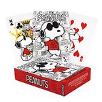 AQUARIUS Peanuts Joe Cool Playing Cards – Joe Cool Themed Deck of Cards for Your Favorite Card Game - Officially Licensed Peanuts Merchandise & Collectibles