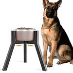 SHAINFUN Raised Dog Bowl Stand for 