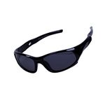 Qixuan Kids Sport Sunglasses for Boys Girls (3-12 years) Polarized UV Protection + Box