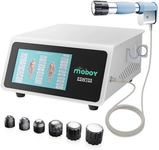 2025 Advanced Shockwave Therapy Machine, Focused Shockwave FSA or HSA Eligible, Non-Invasive Extracorporeal ESWT Shock Wave Therapy Device, Safe Use, Ideal for Home & Clinical Use(ESWT03_White)