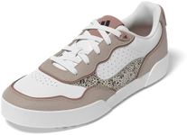 adidas Women's Retrocross 25 Spikeless Shoes, Footwear White/Wonder Taupe/Warm Clay, 8