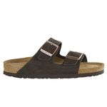 Birkenstock Arizona, Unisex-Adults' Sandals, Brown (MOCCA SOFT FOOTBED), 9.5 UK