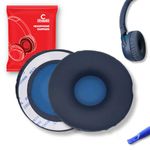 Crysendo Headphone Cushion for Son-y WH-XB700 Headphones | Replacement Ear Cushion Foam Cover Ear Pads Soft Cushion | PU Leather & Soft Foam (Not for XB450) (Blue)