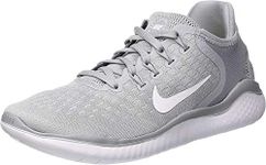 NIKE Women's Free Rn 2018 Running Shoe, Wolf Grey/White/Volt, Size 8.0