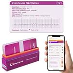 Level Up RN – EKG Interpretation Flash Cards – for Nursing/EMT/Paramedic School – 2024 NCLEX ATI HESI Review LPN RN Flash Cards (45 Cards)