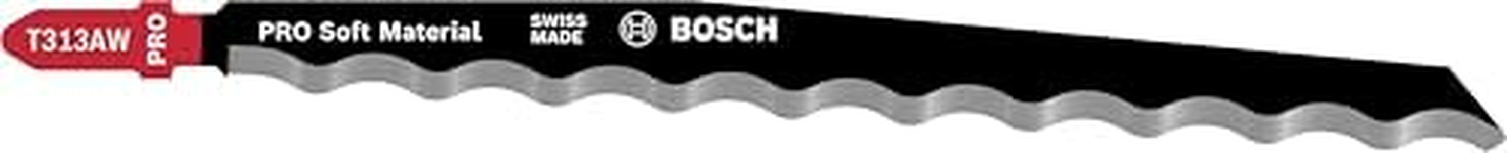 Bosch 2608635187 Jigsaw Blade T313 Aw 3 Pcs