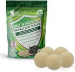 Rat & Mouse Repellent Balls - 5 Pack | Peppermint Oil Mice Repellent | Effective Rat Repellent Indoor Rodent Control | Easy to Use Mouse Deterrent | Powerful Pest Control Solution for Home