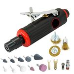 Digital Craft Pneumatic Tools 18Pcs/Set 1/4 Inch Car Air Compressor 90psi Grinder Machine Tirel Rotary Stone Tool Kit High-Speed Polishing