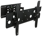 Mount-It! Premium Heavy-Duty Full Motion Articulating and Tilting TV Wall Mount Bracket for Samsung, Sony, Vizio, LG, Panasonic, LCD, LED Or Plasma Flat Screen TVs Sizes 42" To 70" (42 Inch - 70 Inch), Integrated Bubble Leveling