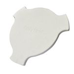 onlyfire Heat Deflector for Large Big Green Egg and Premier Kamado Kooker, 44.5CM (17 1/2"), Ceramic Kamado Grill Smoker Replacement