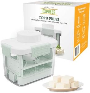 Healthy Express Tofu Press - Effortless Tofu Pressing - Perfect Firmness Every time