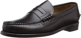 Sebago Men’s Classic Penny FGL Loafers, (Black (Black)), 9 UK