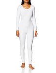 Capezio Women's Long Sleeve Unitard, White, XL UK