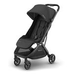 UPPAbaby MINU V3 Lightweight Travel Stroller | Jake | One-Hand Fold & Recline | Overhead Friendly Baby Pram | Includes Rain Cover & Carry Strap | Baby Stroller Up to 22kg | 9kg Storage Basket