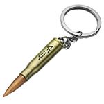 Relicon Replica Pistol Handgun Rifle Big Bullet Fire Metal Keychain for Car Bike Men Women Keyring