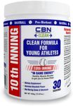 College Bound Nutrition Youth Baseball & Softball in-Game Energy 10th Inning | Vitamins, Electrolytes, Amino Acids for Explosiveness, Stim-Free (30 Servings)