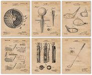 Vintage Golfing Patent Prints, 6 (8