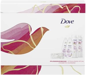 Dove Set de regalo ritual radiante con cinta para el pelo