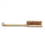 Palmera Coir Long Handle Body Brush for Dry Brushing Removes Dead Skin, Treats Cellulite & Stimulates Blood Flow(38 cm,Brown) (Pack of 1)