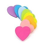 Heart Shape Sticky Notes 8 Color Br