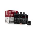 Polaris Scout Oil Change Kit, Fits Scout Engines, 2880191, 4 Quarts of Full Synthetic 15W60 Motor Oil, 1 Oil Filter, 2 Washers