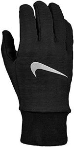 Nike Mens Sphere 3.0 Running Gloves Black | Black | Silver Large