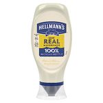 Hellmann's UEFA EURO 2024 Limited Edition Real Mayonnaise Condiment 100% recyclable squeeze bottle creamy mayo for burgers, sandwiches and salads 430 ml