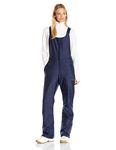 Arctix Women's Essential Insulated Bib Overalls, Blue Night, Medium