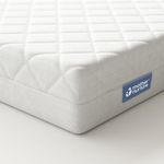 Mother Nurture Classic Quilted Foam Travel Cot Mattress, Polyurethane, 120 x 60 x 5 cm, White