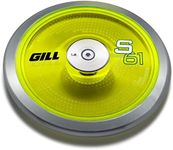 Gill Athletics S6 Spin Disc for Track - 1.6 KG Discus Training Equipment, 60% Rim Weight, 1.6k Track & Field Throwing Equipment, Mens Discus and Womens Discus 1.6kg - 1.6k Discus Track and Field