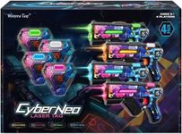 Laser Tag Set of 4, Lazer Tag Guns 