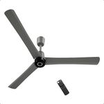 atomberg Renesa Elite Smart 1400mm BLDC Ceiling Fan with IoT & Remote Control | 5 star Rated | High Air Delivery with Moonbeam LED Light | Newly Launched | 3 Year Warranty (Sand Grey)