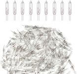 Christmas Tree Light Bulbs, 200 PCS Clear White Christmas Tree Replacement Lights - Warm White Twinkle Lights (2.5v 170ma)