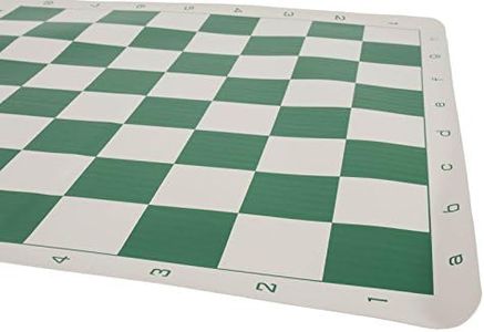 The House of Staunton Regulation Vinyl Tournament Chess Board - 2.25" Squares - Rounded Corners