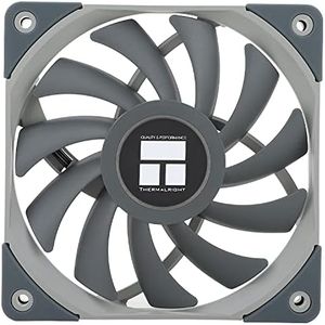 Thermalright Ventilador delgado TL-C12015 de 120 mm, control PWM, 1500 rpm, ventilador de equilibrio para carcasa de factor de forma pequeño, ventilador de refrigeración de 15 mm de línea delgada.