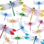 Amaonm® 20pcs 3D Colorful Dragonfly
