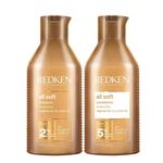 Redken All Soft Shampoo 300ml & Conditioner 300ml Duo