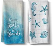 Hcaredee Beach Funny Kitchen Towels