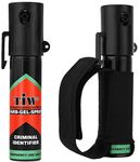 UK Legal 2in1 Self-Defence Spray + Criminal Identifier 1 UNIT. UK Police used brand TiW TW1000. Legal Alternative to Taser, Mace, Pepper Spray. 20mL FARB-GEL with Holster, Pocket Clip, Safety Trigger