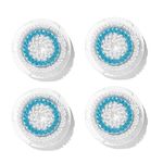 Facial Cleansing Brush Head Replacement,4-Count