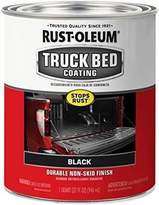 Rust-Oleum 342668 Automotive Truck Bed Coating, Quart, Black, 32 Fl Oz