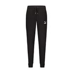 PUMA Boys' T7 Core Pack French Terry Jogger, Black, LG (14-16 Big Kid), Black, Large