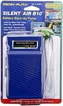 Penn-Plax Silent Air B10 Aquarium and Fishing Air Pump - Battery Operated - Manual On Off Switch Aerates Up to 29 Gallon Tanks (SAB10)