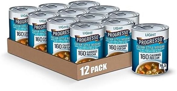 Progresso Light, Italian-Style Wedding Canned Soup, 18.5 oz. (Pack of 12)