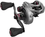 KastKing Speed Demon Elite Deadbolt Baitcasting Reel, Revolutionary No Drag Construction for Power Fishing, 7.4:1 Gear Ratio, 6.7 oz. Lightweight Aluminum Frame, 10+1 Stainless Steel BB, Right Handed