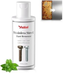 Rust Remover for Stainless Steel, Rust Stain Remover & Cleaner for Stainless Steel Appliances and Furniture - Ideal for Grill, Fridge, Knife or Pan & more - 3.72 Fl Oz