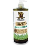 True Dog Hemp Oil for Dogs - Natural Dog & Cat Feed Supplement with omega 3, 6, 9 support hip, joint & dog calming- 100% Pure Cold Pressed (1ltr)