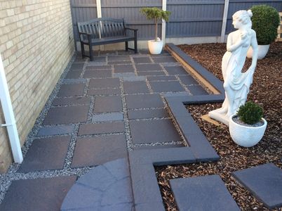 SmartSeal Patio ColourSeal Dark Grey 5L – Concrete Paving Paint & Sealer